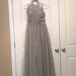 Grey maxi dress